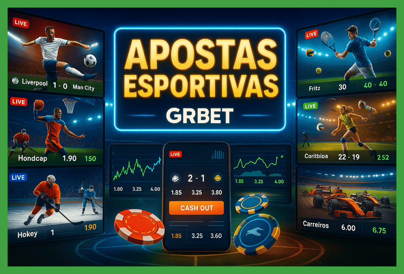 Aposte em apostas esportivas no cassino online GRBET