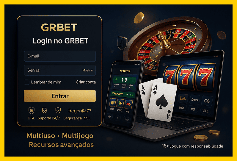 Não Perca tempo, o rRgistro na site GRBET